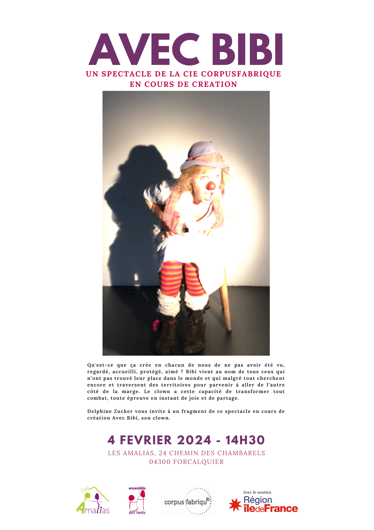 AVEC BIBI - Cie CorpusFabrique Les Amalias